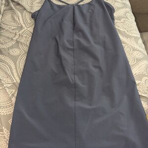 Chic Navy Backless Dress
